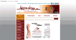 Desktop Screenshot of medi-stim.com